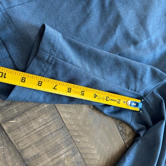 Pebble Beach Dry-Luxe Performance Shorts Blue Men's Size 38 Golf Activewear - Picture 3 of 11